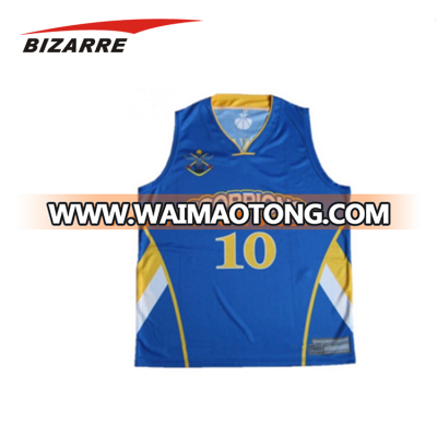 Custom sublimation basketball jersey