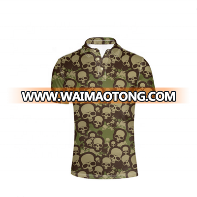 New products men sublimated polo shirt with custom logo