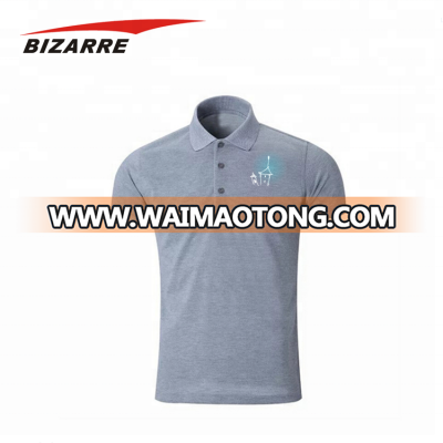 Fancy 95% cotton 5% spandex polo t-shirts