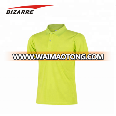 Design dry fit sport polo t-shirt 100% cotton