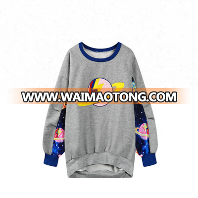 Female cheap 100% cotton hoodies printing